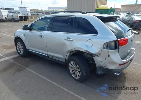 2011 Lincoln Mkx z USA, uszkodzony, nr VIN 2LMDJ6JK2BBJ12236